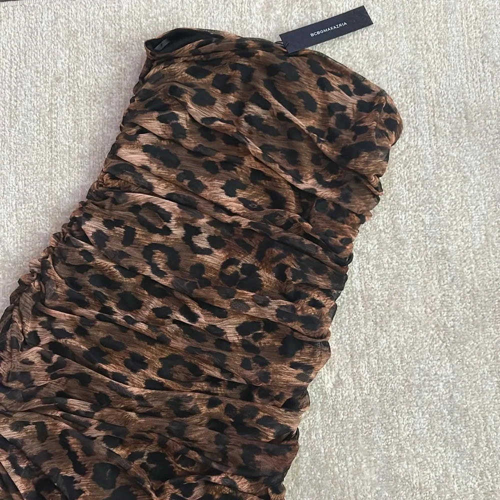 NWT bcbgmaxazria elowen strapless dress - Picture 2 of 6